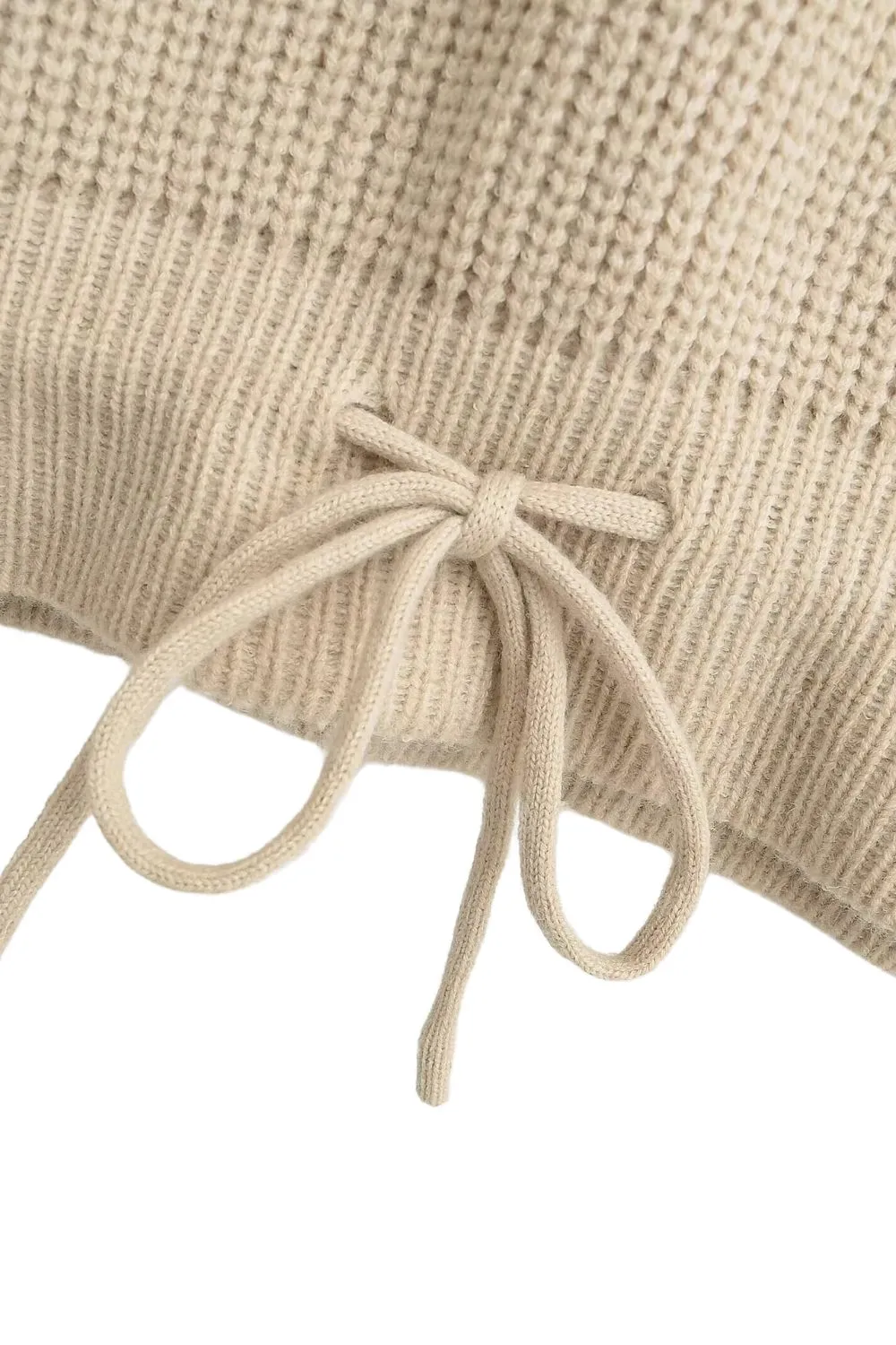 ' Eleanor' Color - Block V - Neck Knit Top