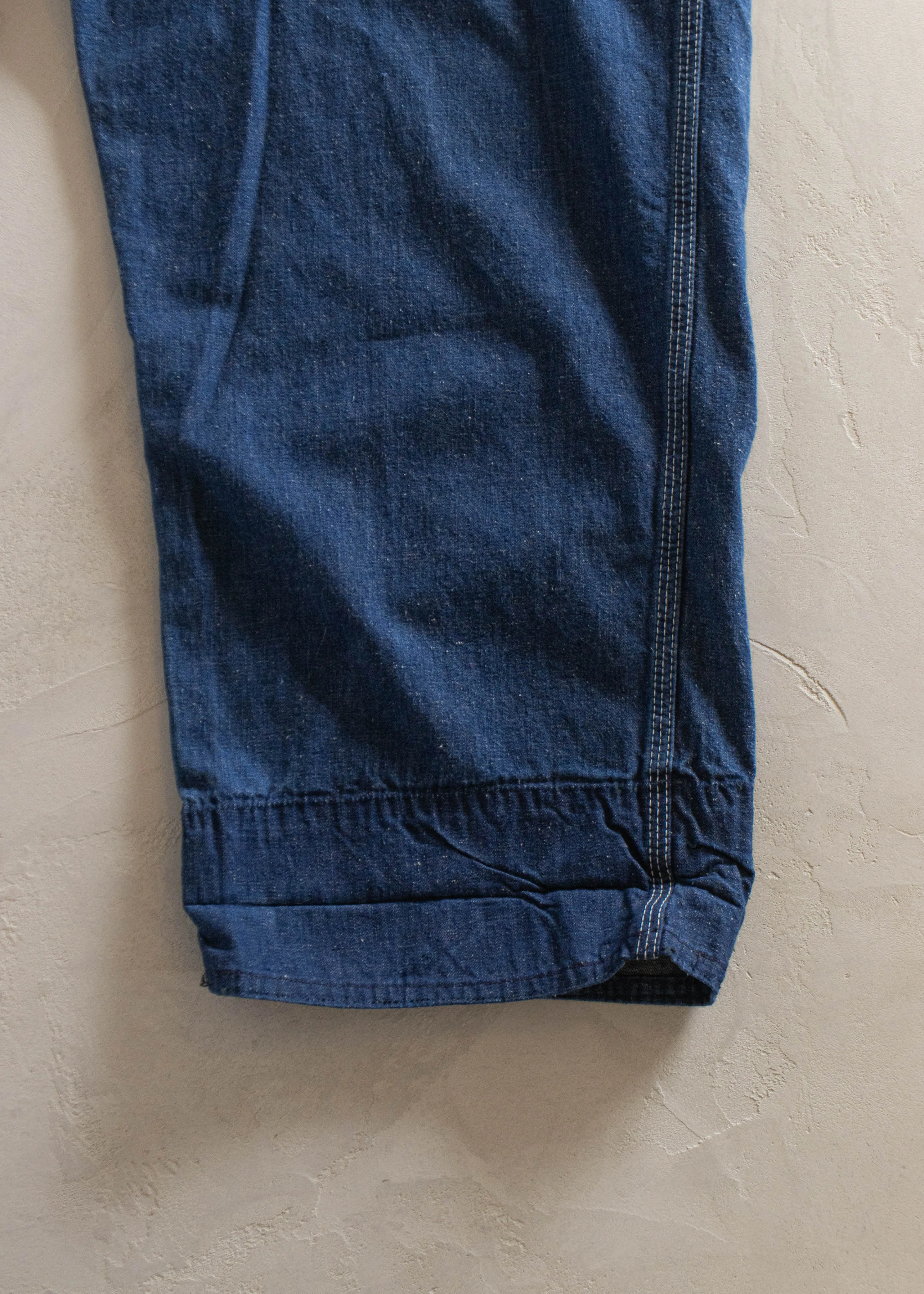 1970s Union Made OshKosh Denim Carpenter Pants Size Women's 44 Men's 46