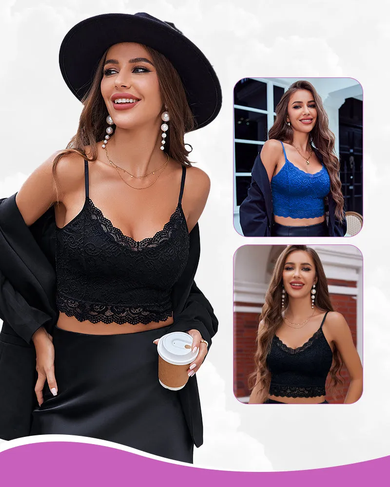 2 Pack Lace Spaghetti Strap Tank Top