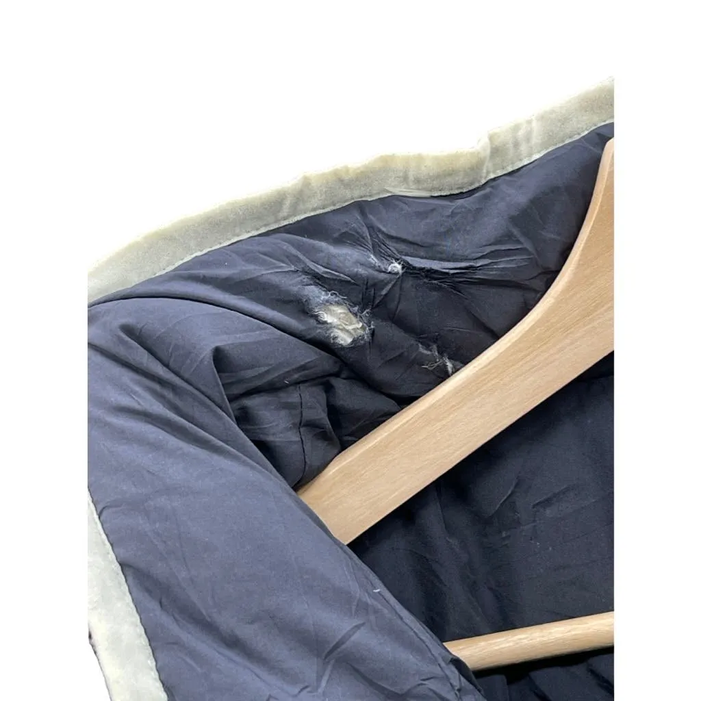 2000's Nike Men's Two-Tone Reversible Quilted Down Puffer Jacket