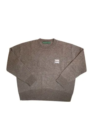 30:70 cashmere:wool knit_fore fore