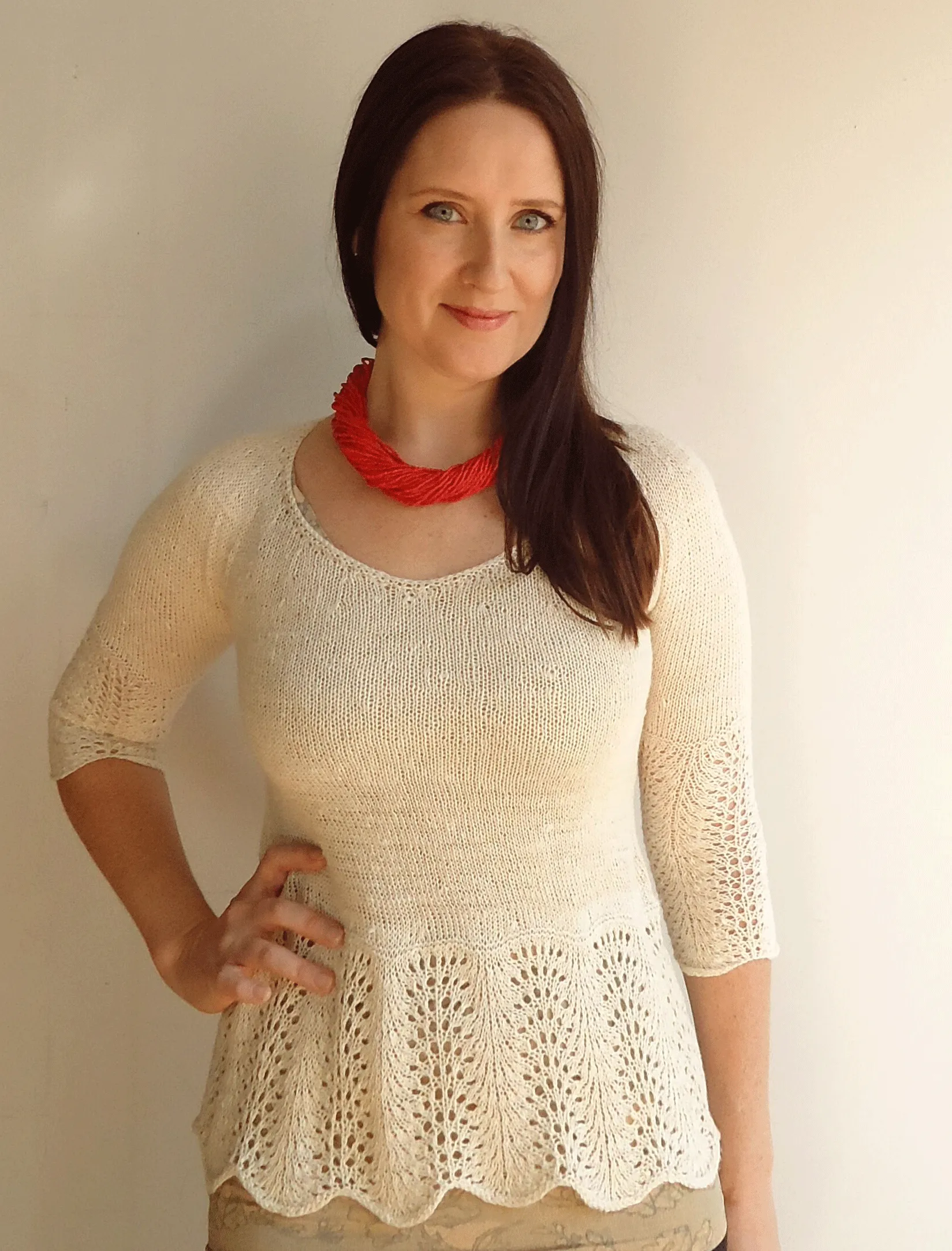 #337 Spring Lace Top