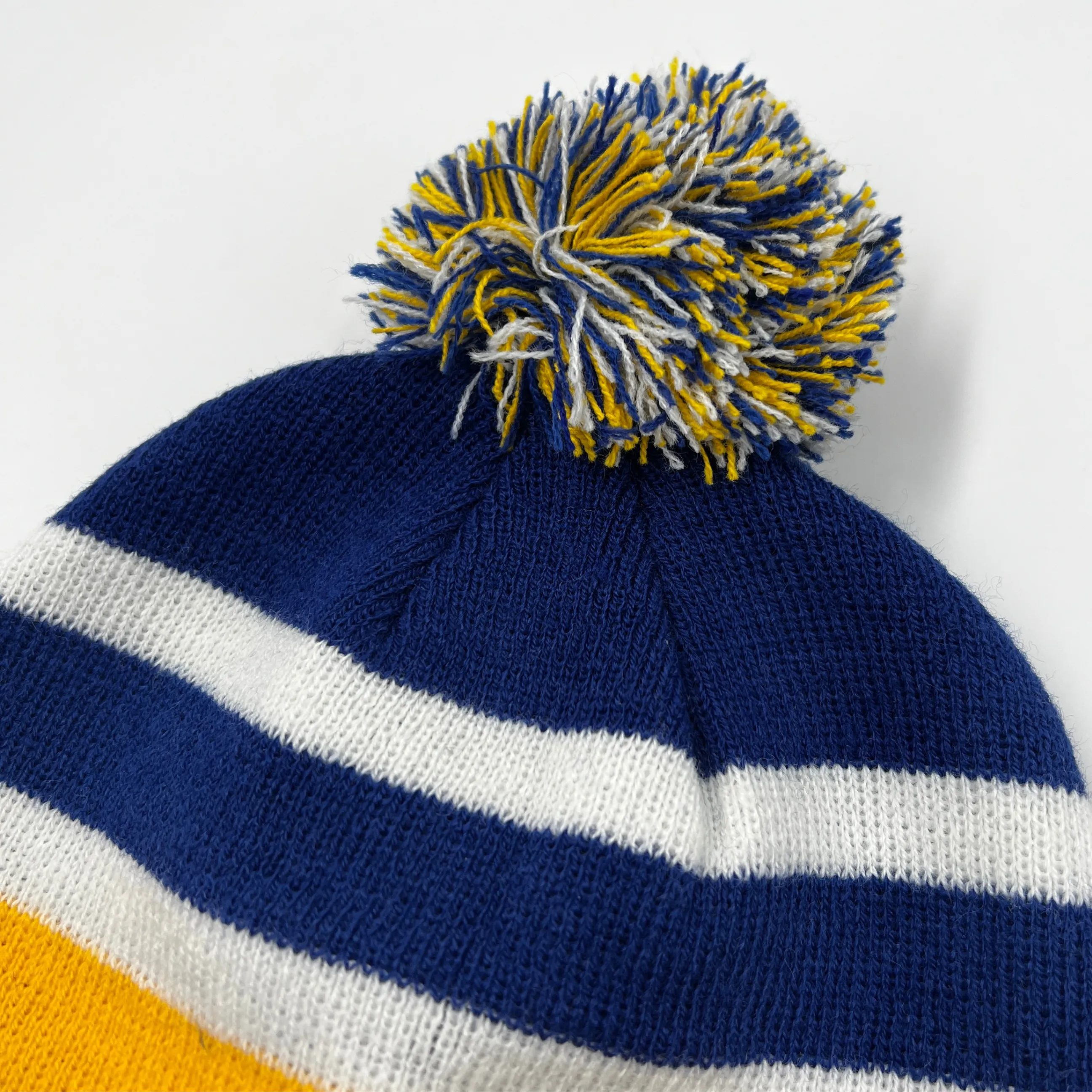 '47 Brand Buffalo Sabres Royal & Gold Cuff Knit Winter Hat