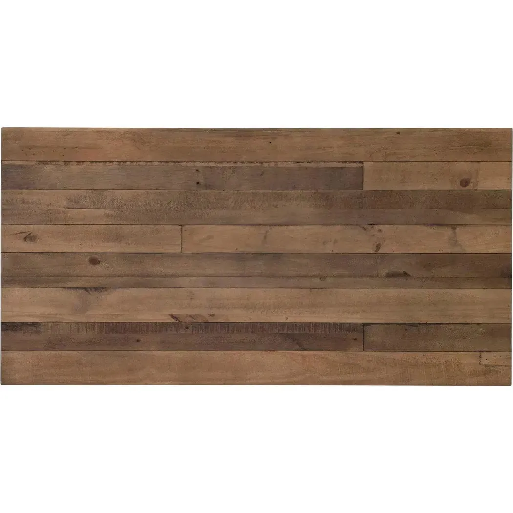47" Two-Tone White Rectangle Coffee Table With Storage Style