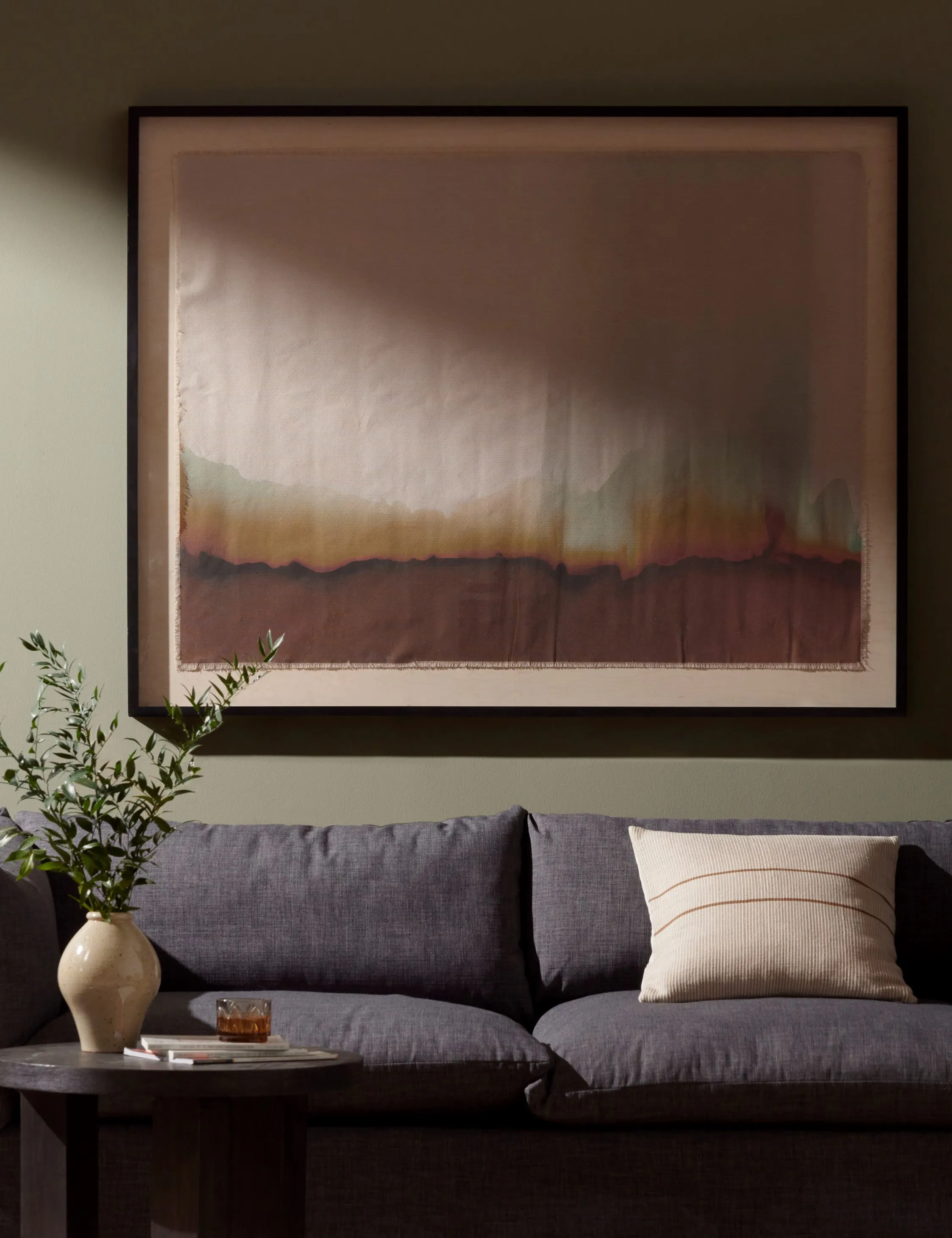 Abstract Ombre 17 Wall Art by Roseanne Kenny