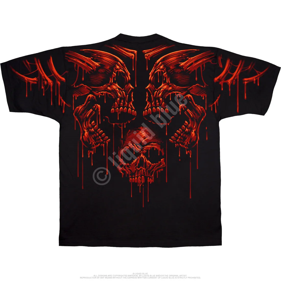 Acid Rain Skulls T-Shirt