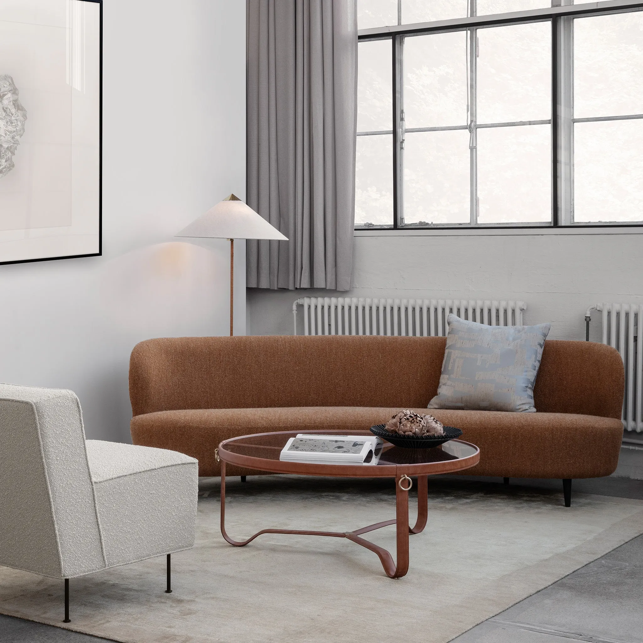 Adnet Coffee Table by Gubi