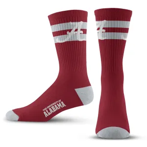 Alabama Crimson Tide Legend Premium Crew Socks