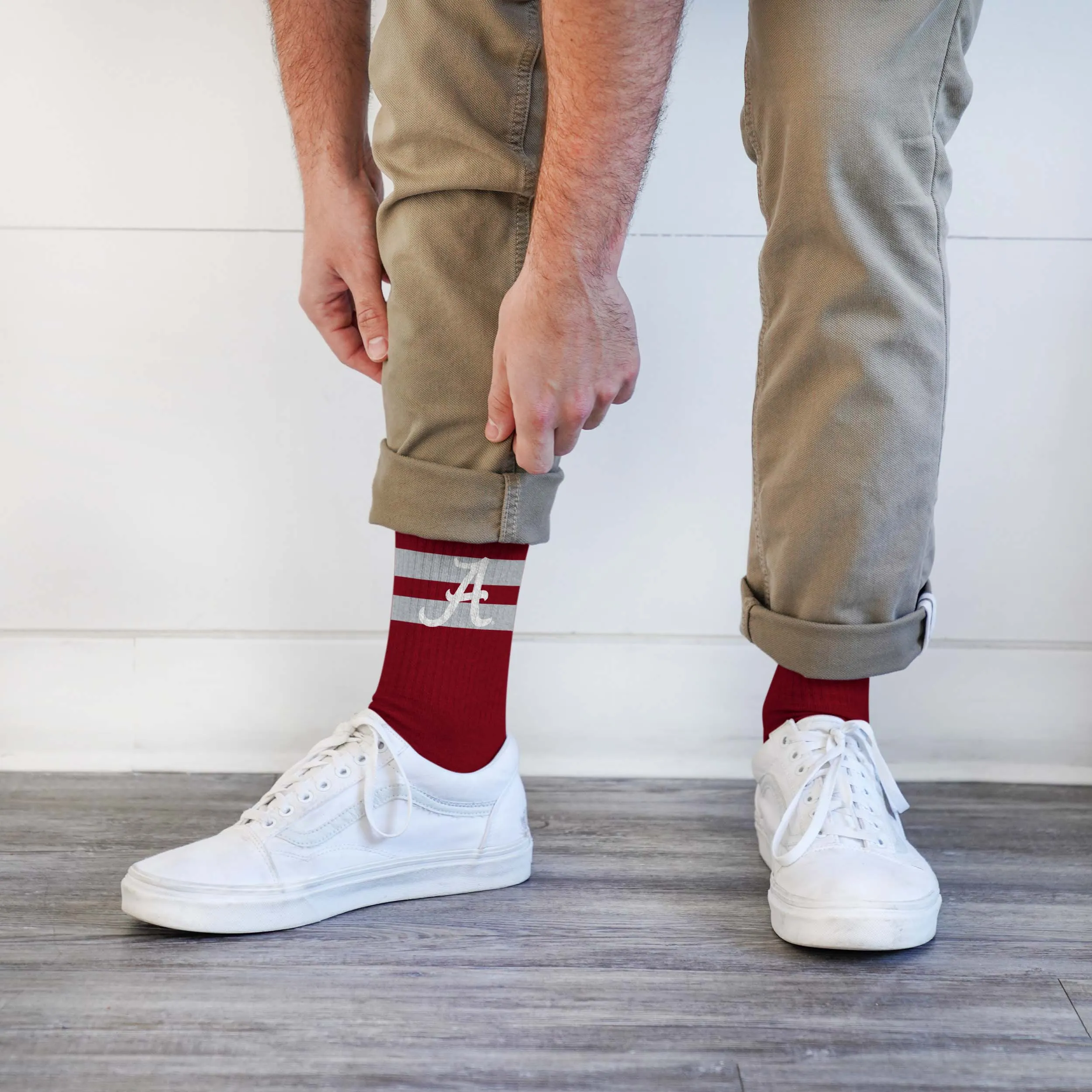 Alabama Crimson Tide Legend Premium Crew Socks