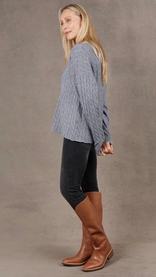 Alawa Cable Knit Smoke