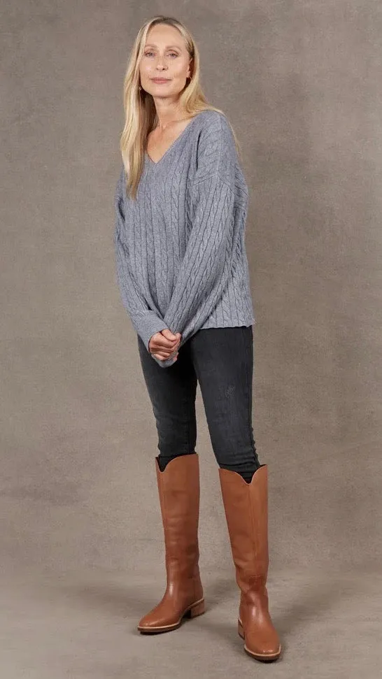Alawa Cable Knit Smoke