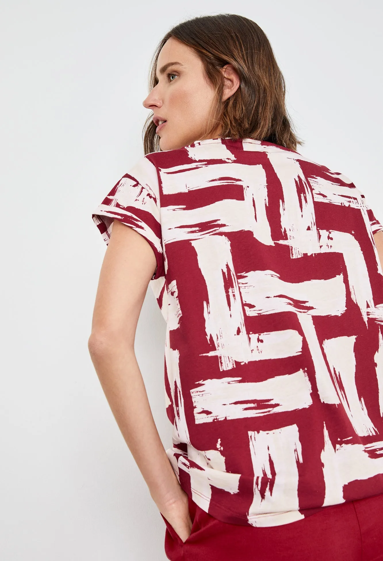 all-over pattern Top