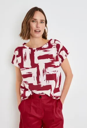 all-over pattern Top