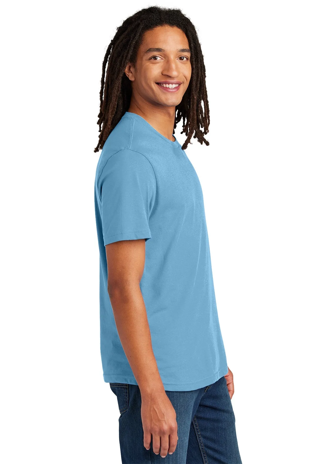 Allmade Unisex Heavyweight Recycled Cotton Custom Tee's, Arctic Blue