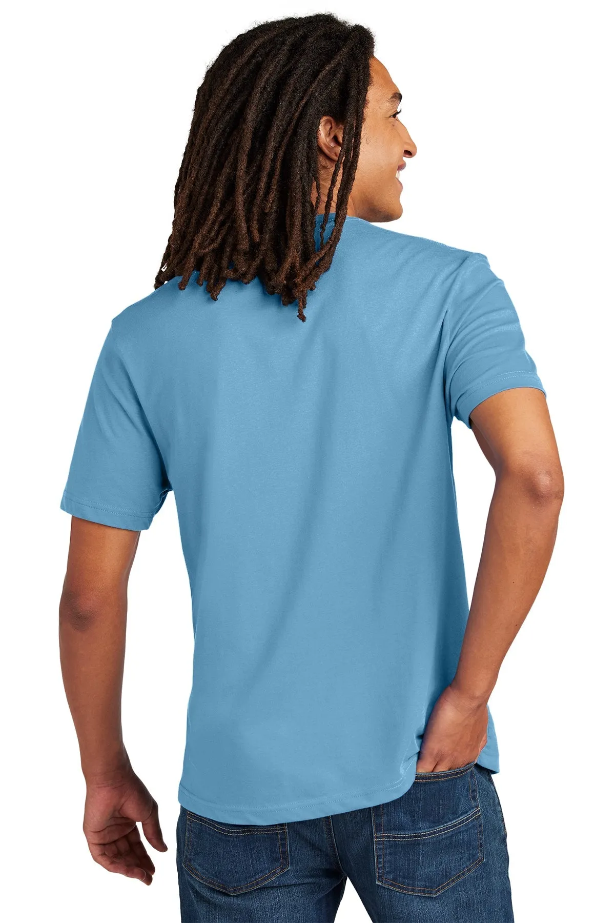 Allmade Unisex Heavyweight Recycled Cotton Custom Tee's, Arctic Blue