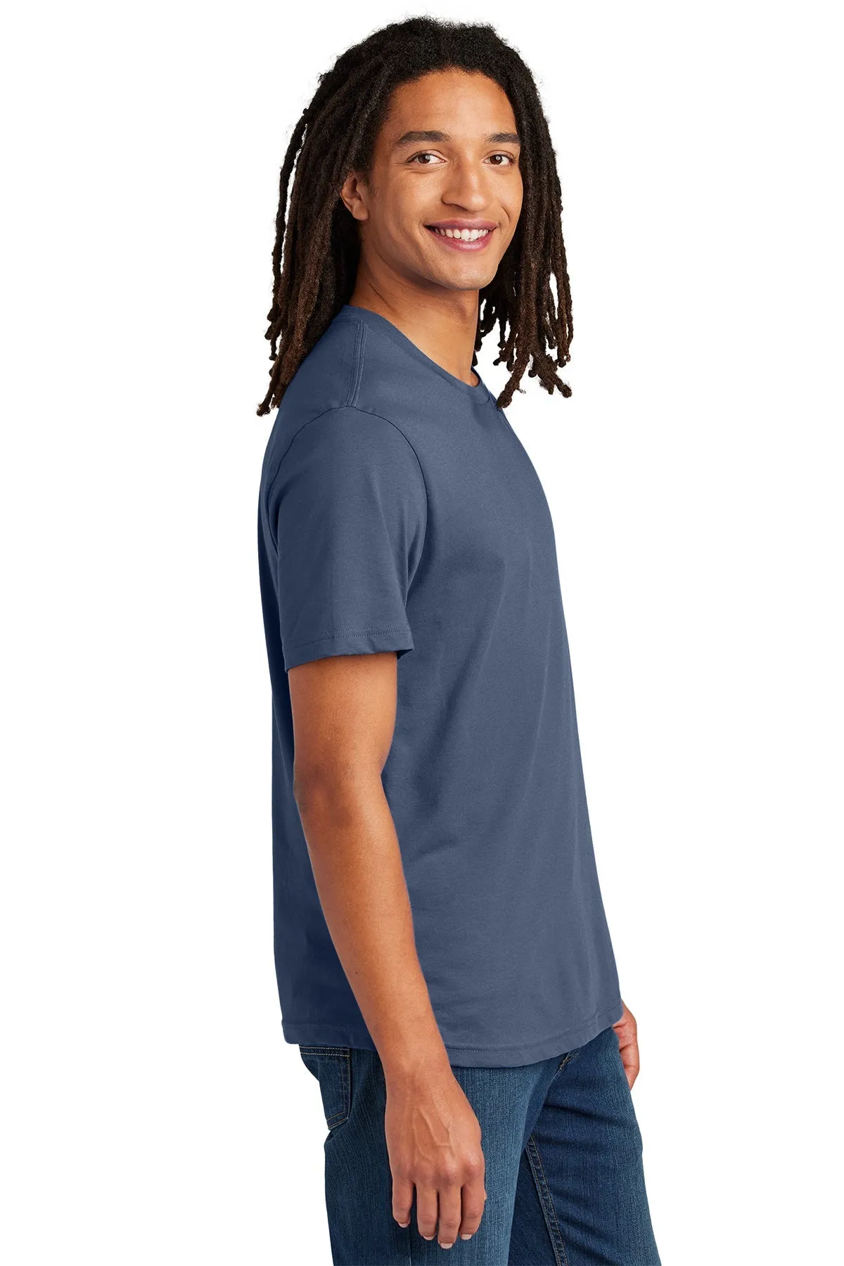 Allmade Unisex Heavyweight Recycled Cotton Custom Tee's, Night Sky Navy