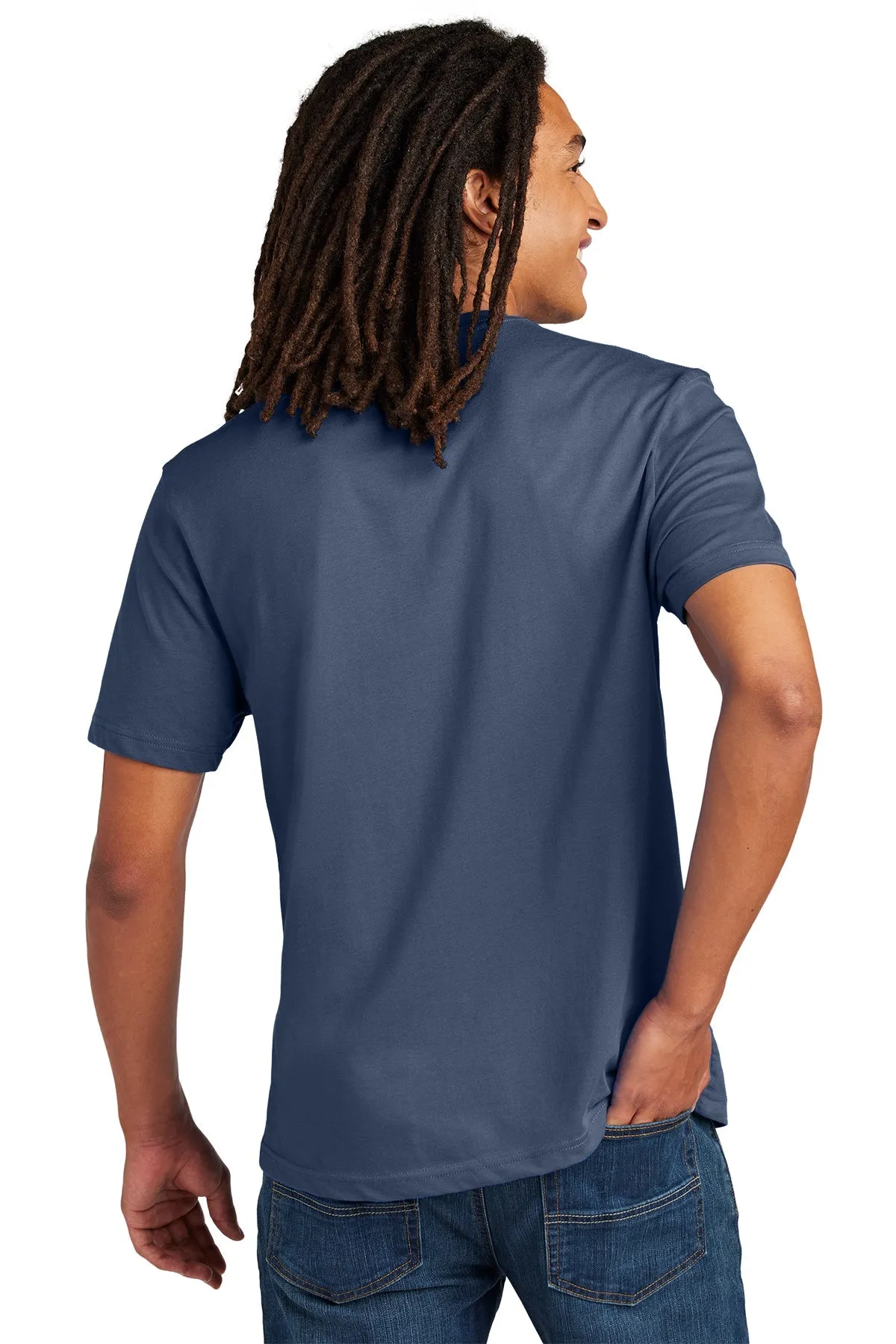 Allmade Unisex Heavyweight Recycled Cotton Custom Tee's, Night Sky Navy