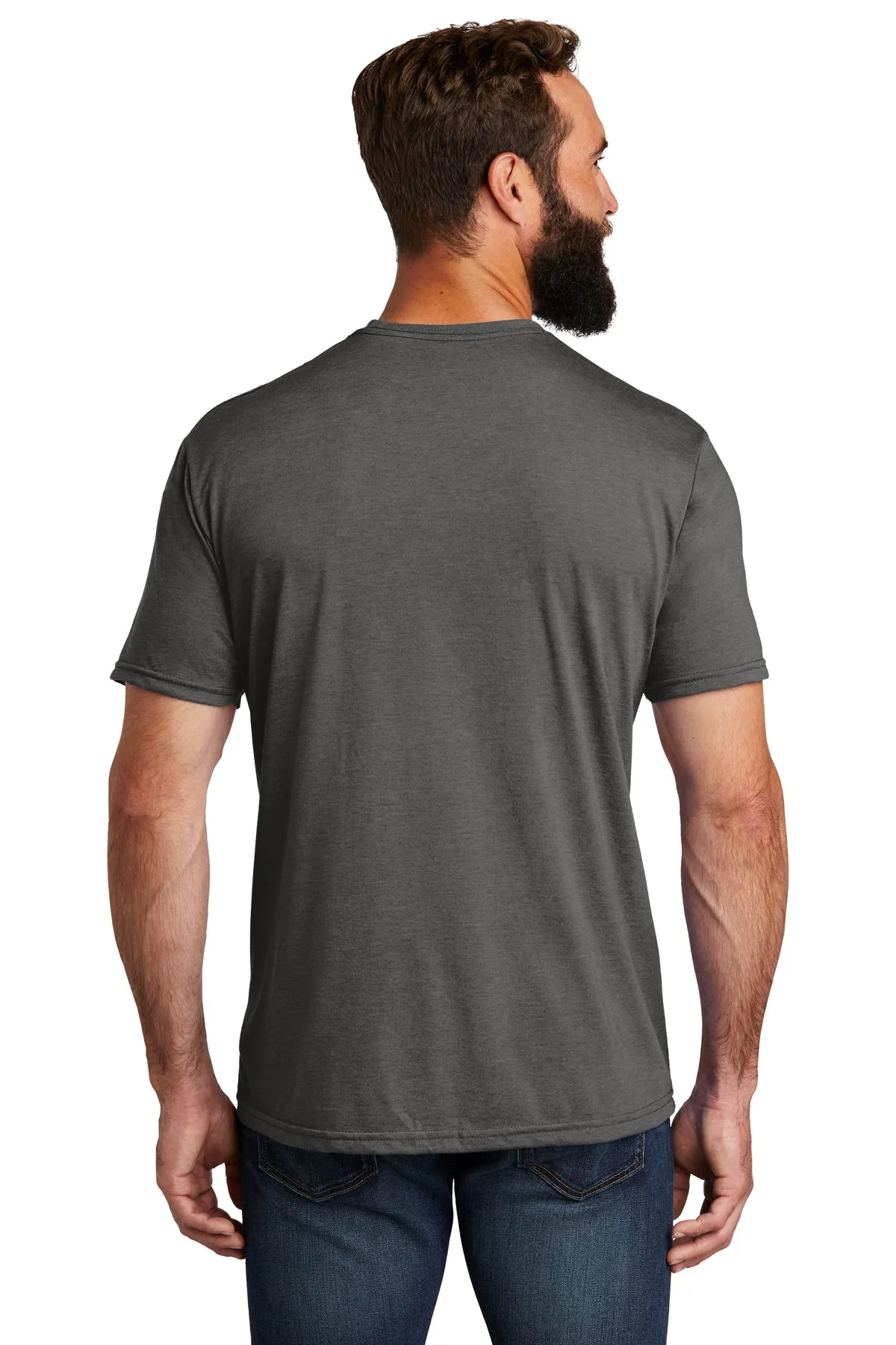 Allmade Unisex Tri-Blend Customized Tee, Space Black