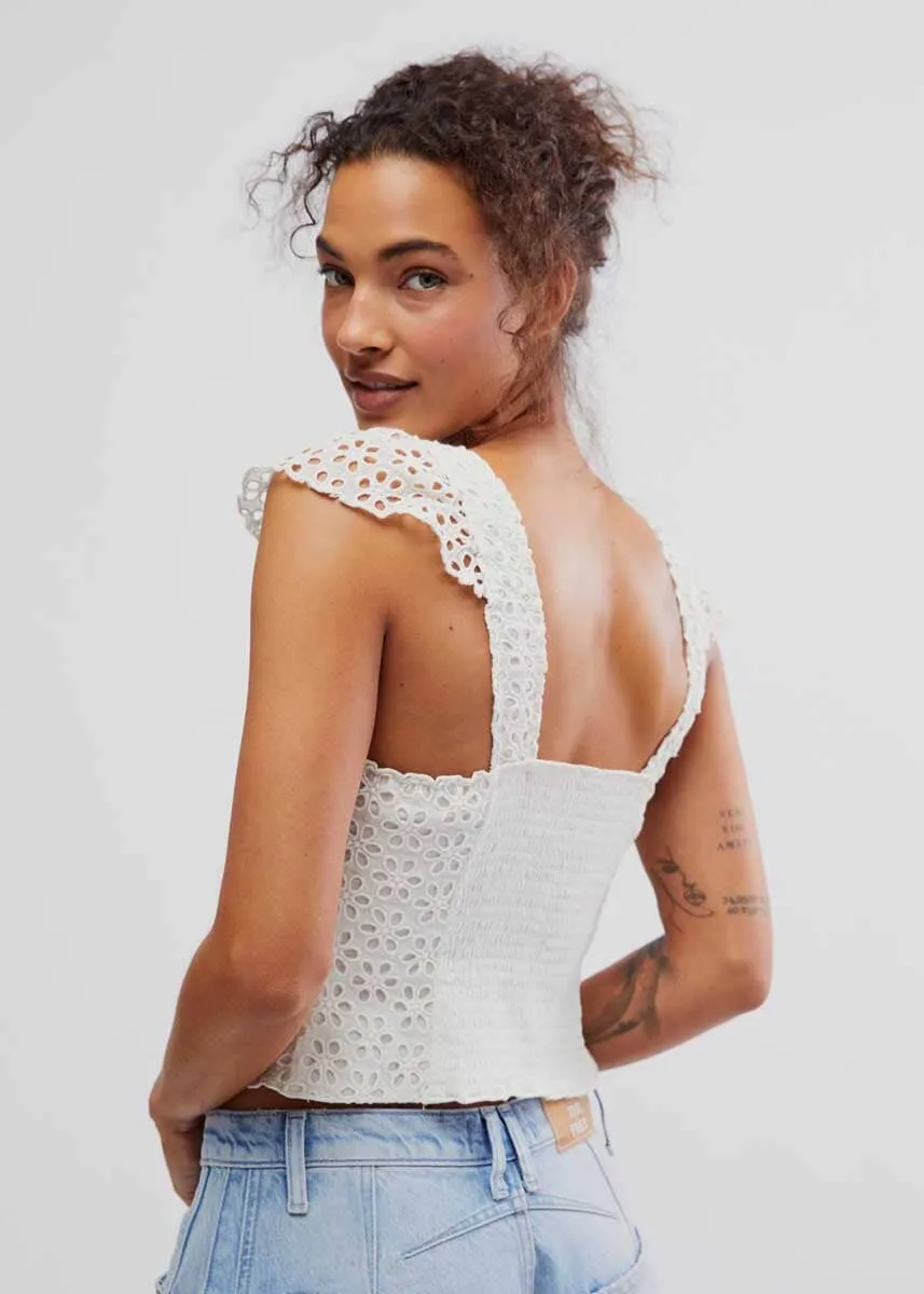 Alma Tank - White