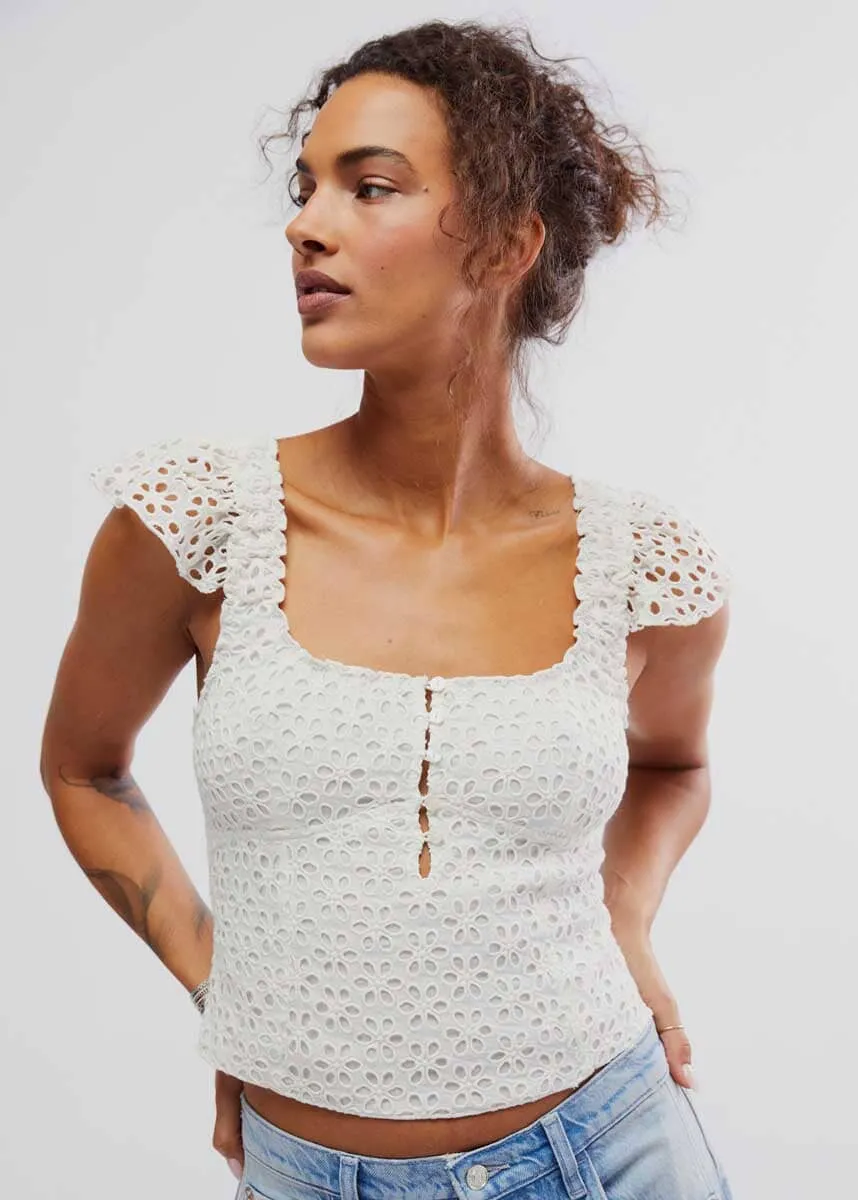 Alma Tank - White