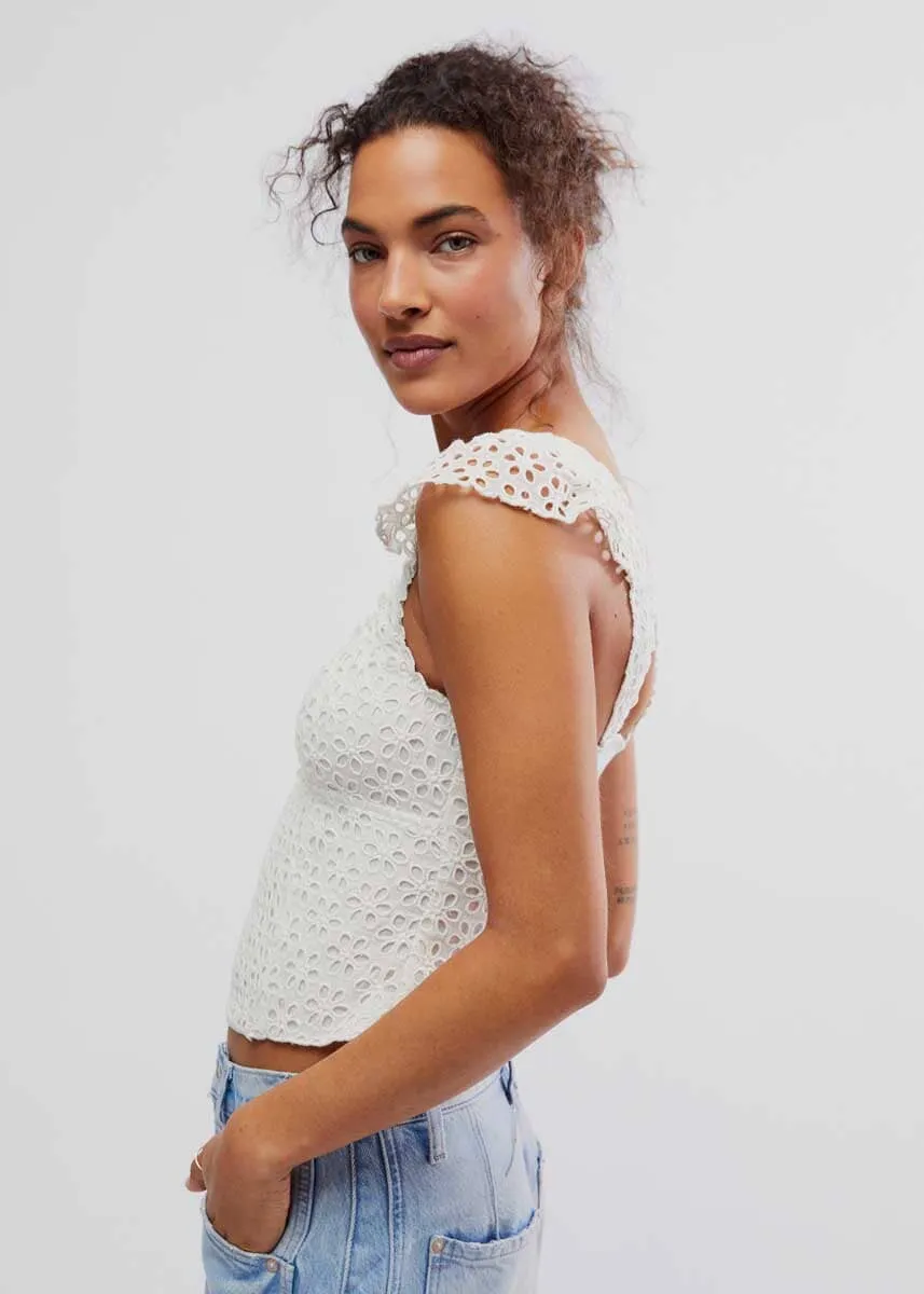 Alma Tank - White