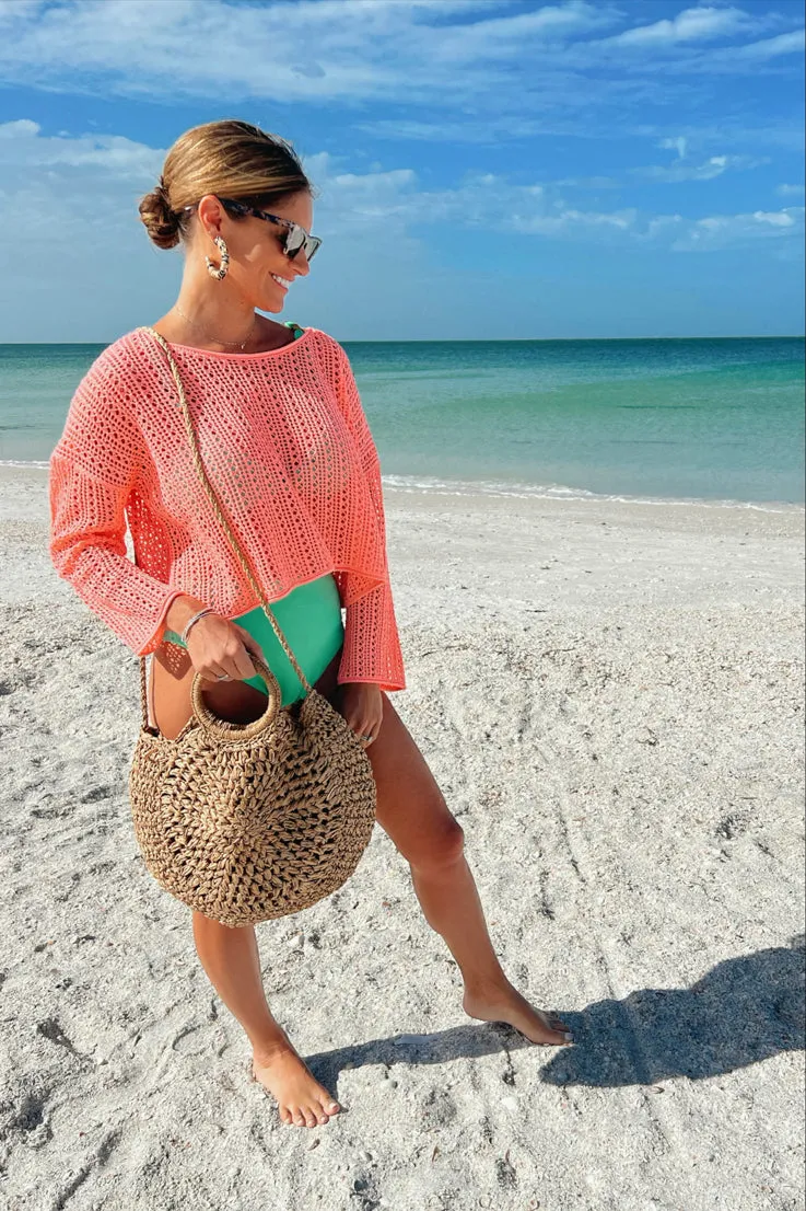 Aloha Open Knit Top