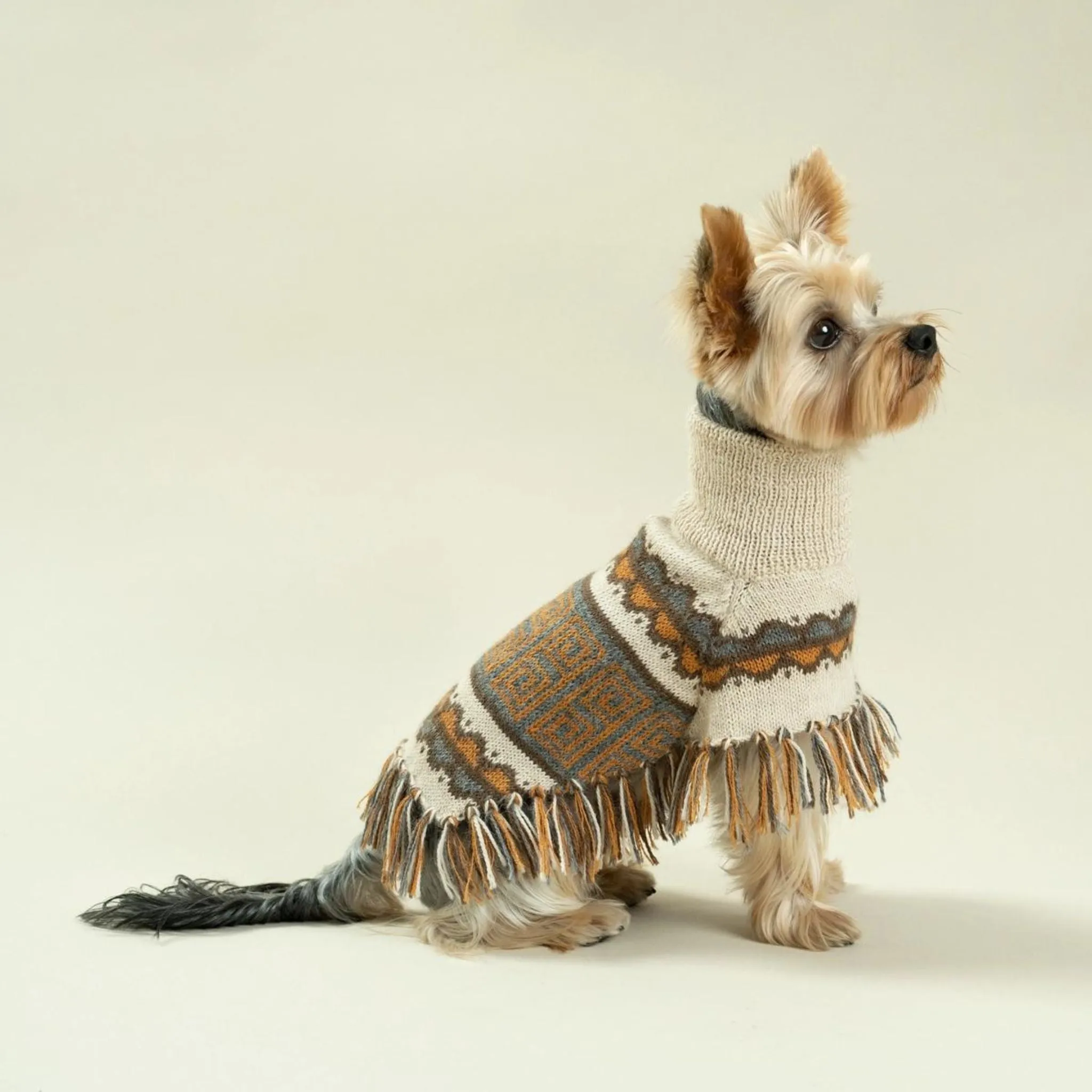 Alpaca Knitted Sweater Pisca Dog Poncho