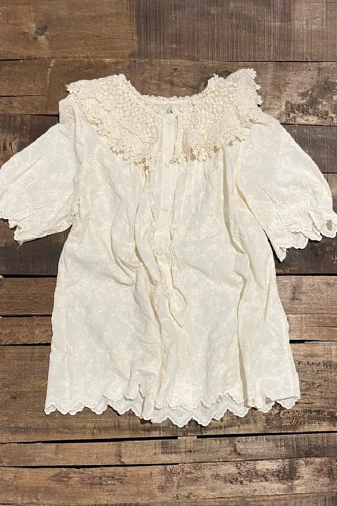 Always Yours Top With Lace