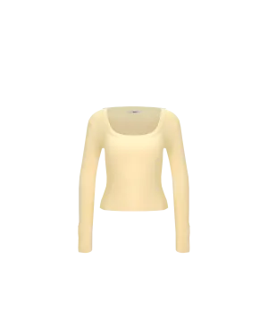 ANNA KNIT TOP BUTTER