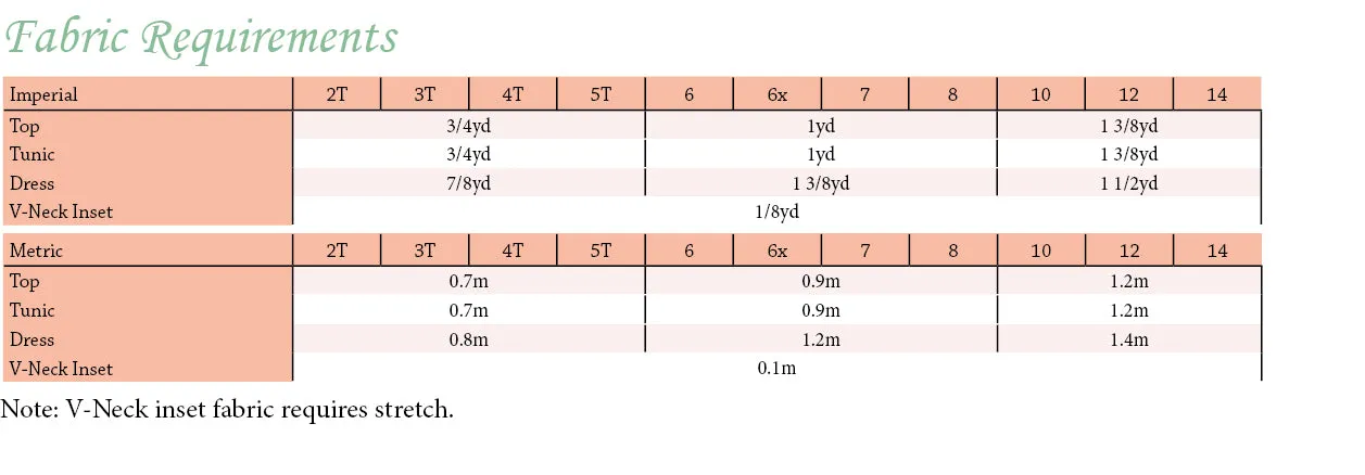 Après Ski PDF Pattern Girls 2T-14yrs