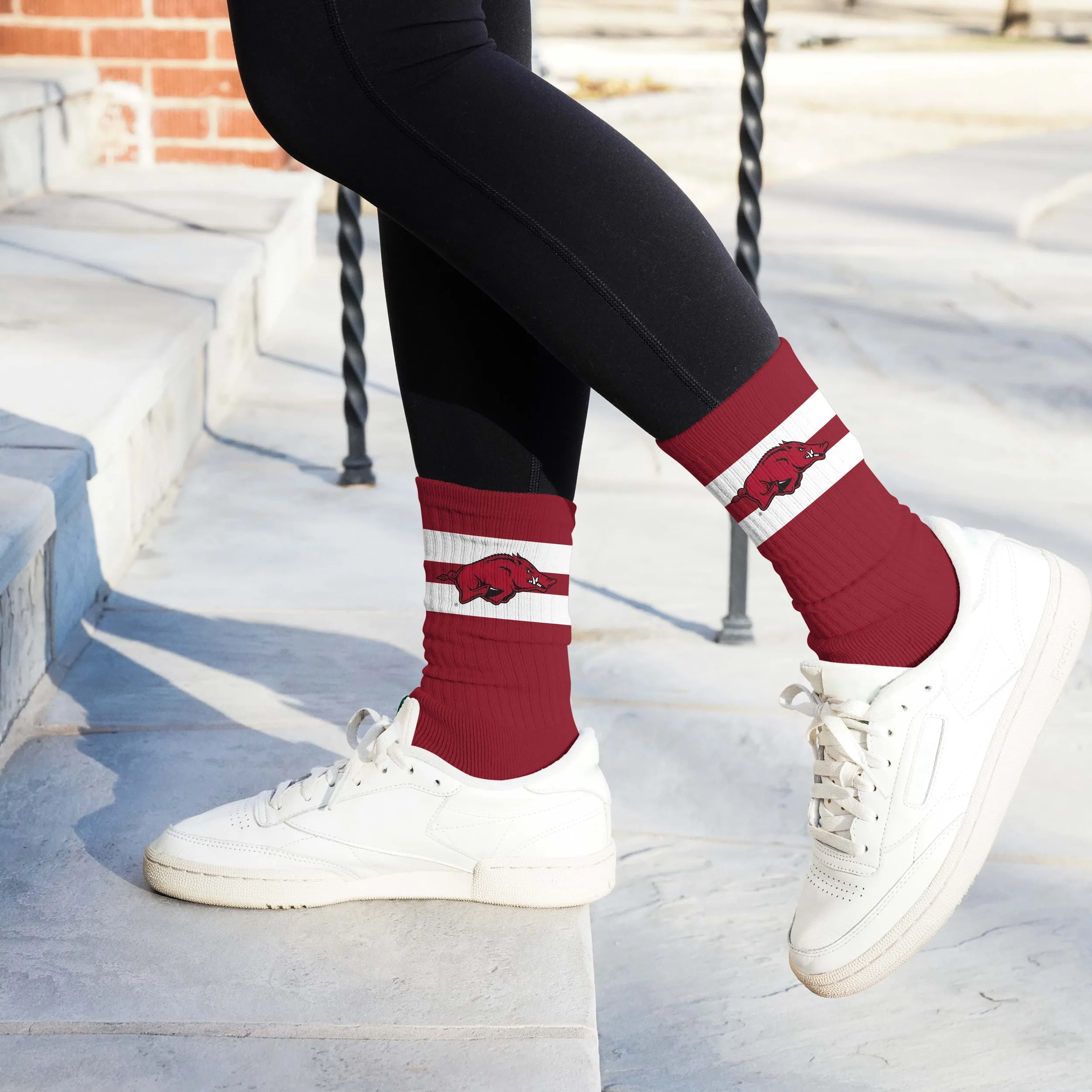 Arkansas Razorbacks Legend Premium Crew Socks