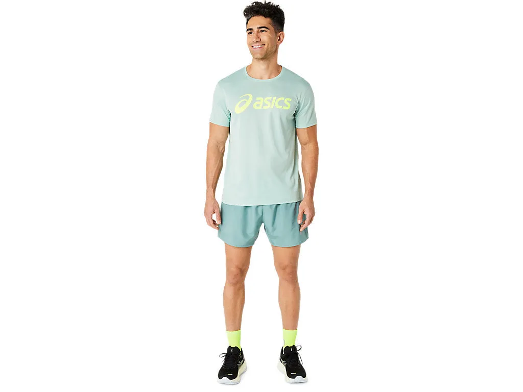 ASICS MEN'S LOGO CELADON TEE