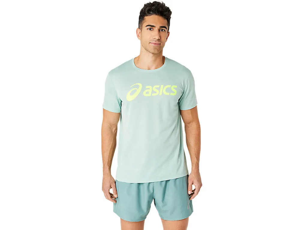 ASICS MEN'S LOGO CELADON TEE