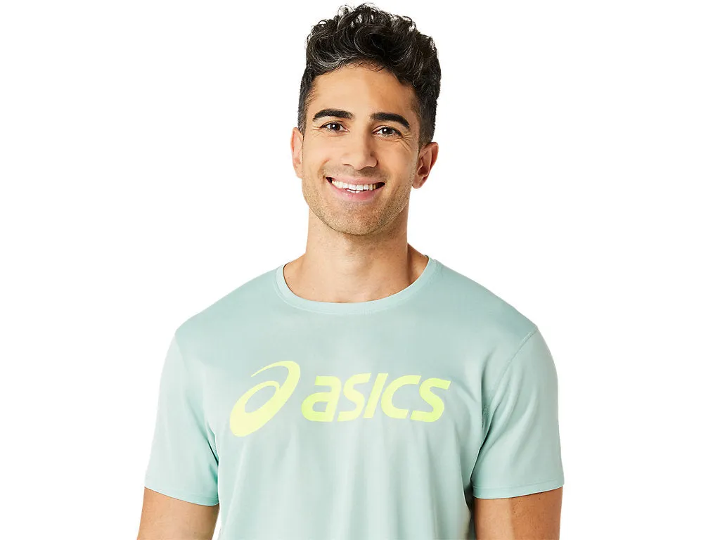 ASICS MEN'S LOGO CELADON TEE