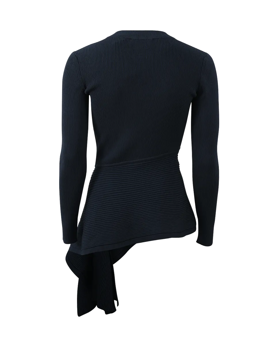 Asymmetrical Knit Top