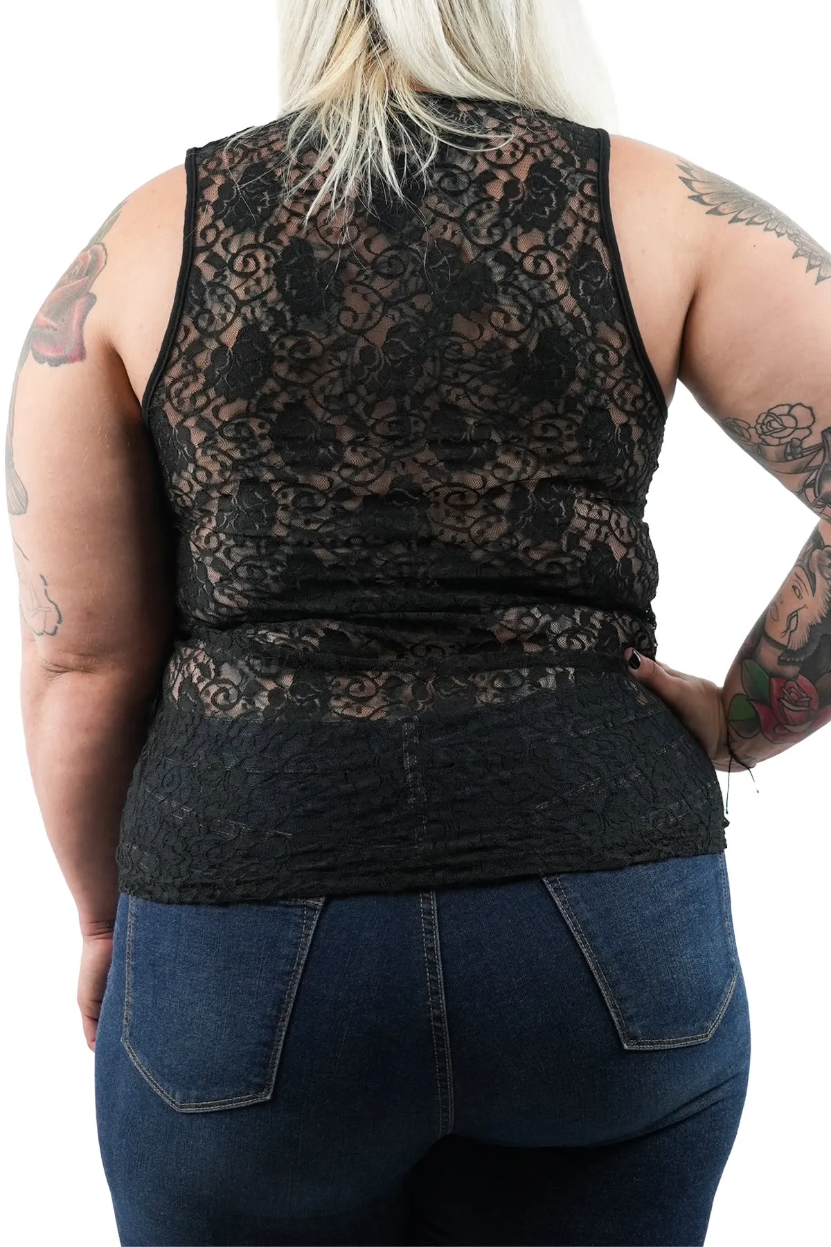 Attitude Of Gratitude Laceback Tank