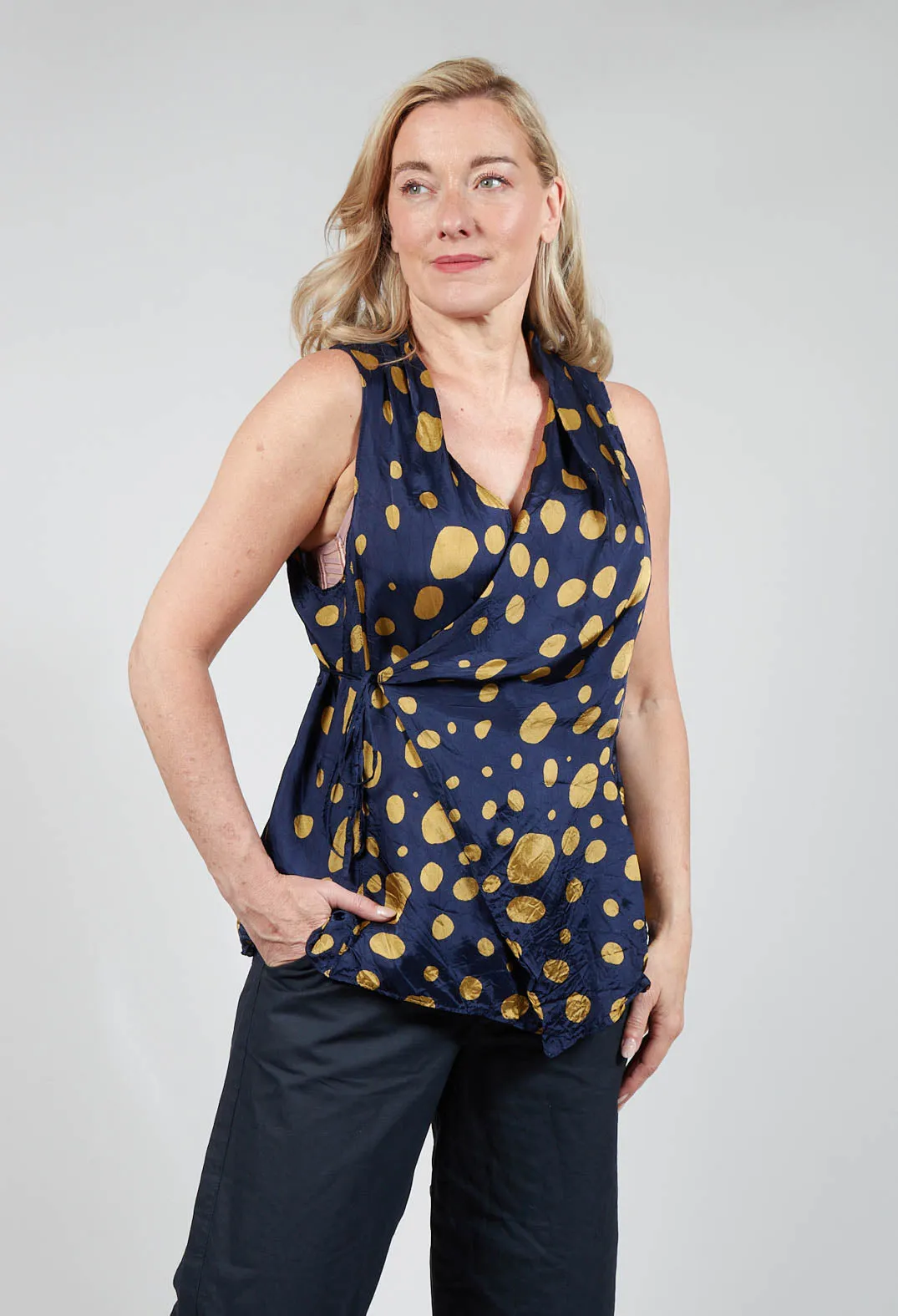 Axim Top in Cobalt