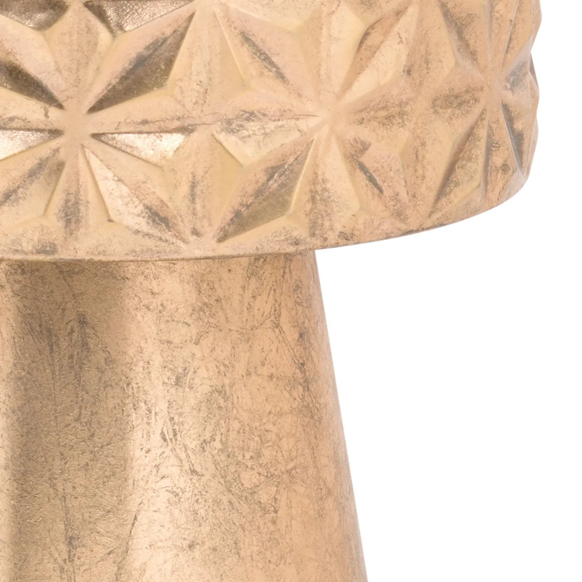 Aztec Side Table Gold