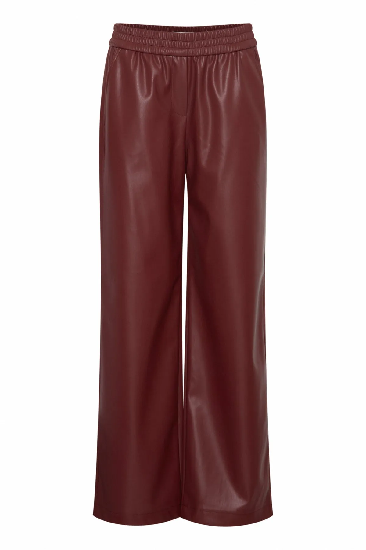 B Young Daja Leather look Jogger Pants