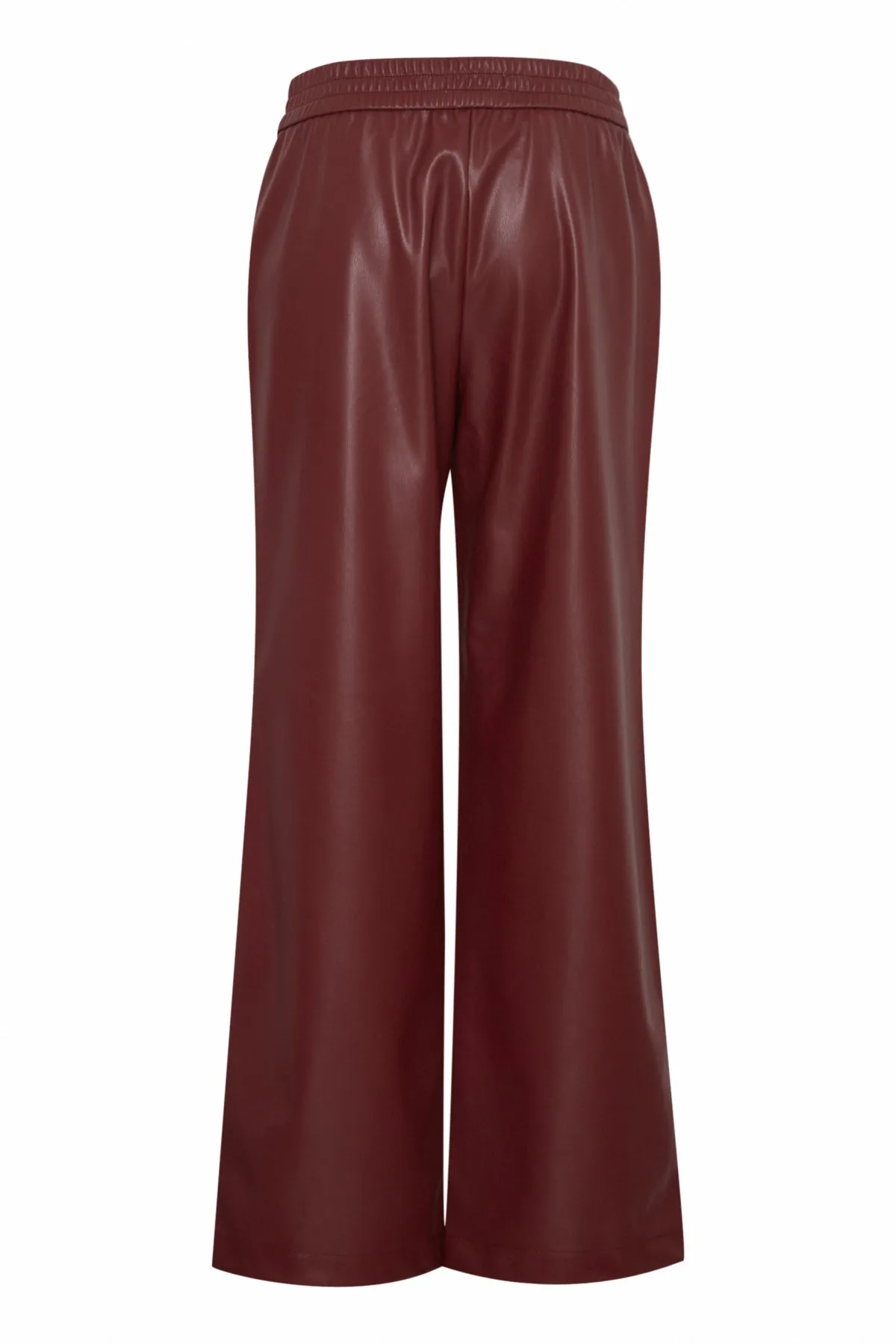 B Young Daja Leather look Jogger Pants
