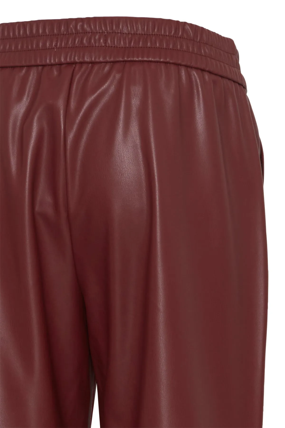 B Young Daja Leather look Jogger Pants
