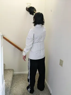Barragán Horchata Velcro Waist Button Down, Ivory