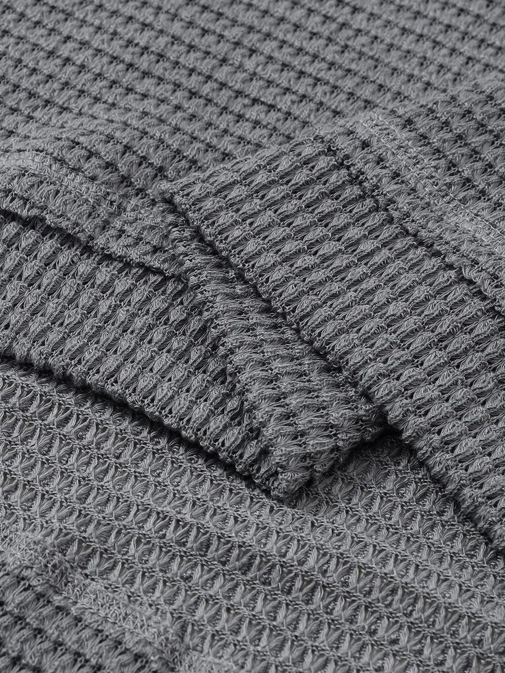 Basic Waffle Knit Top