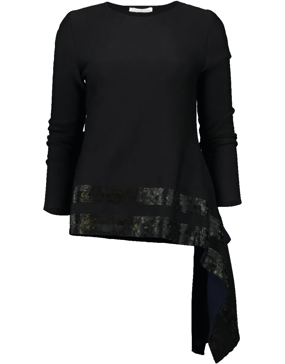 Beaded Knit Top