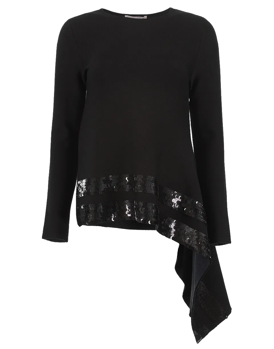 Beaded Knit Top