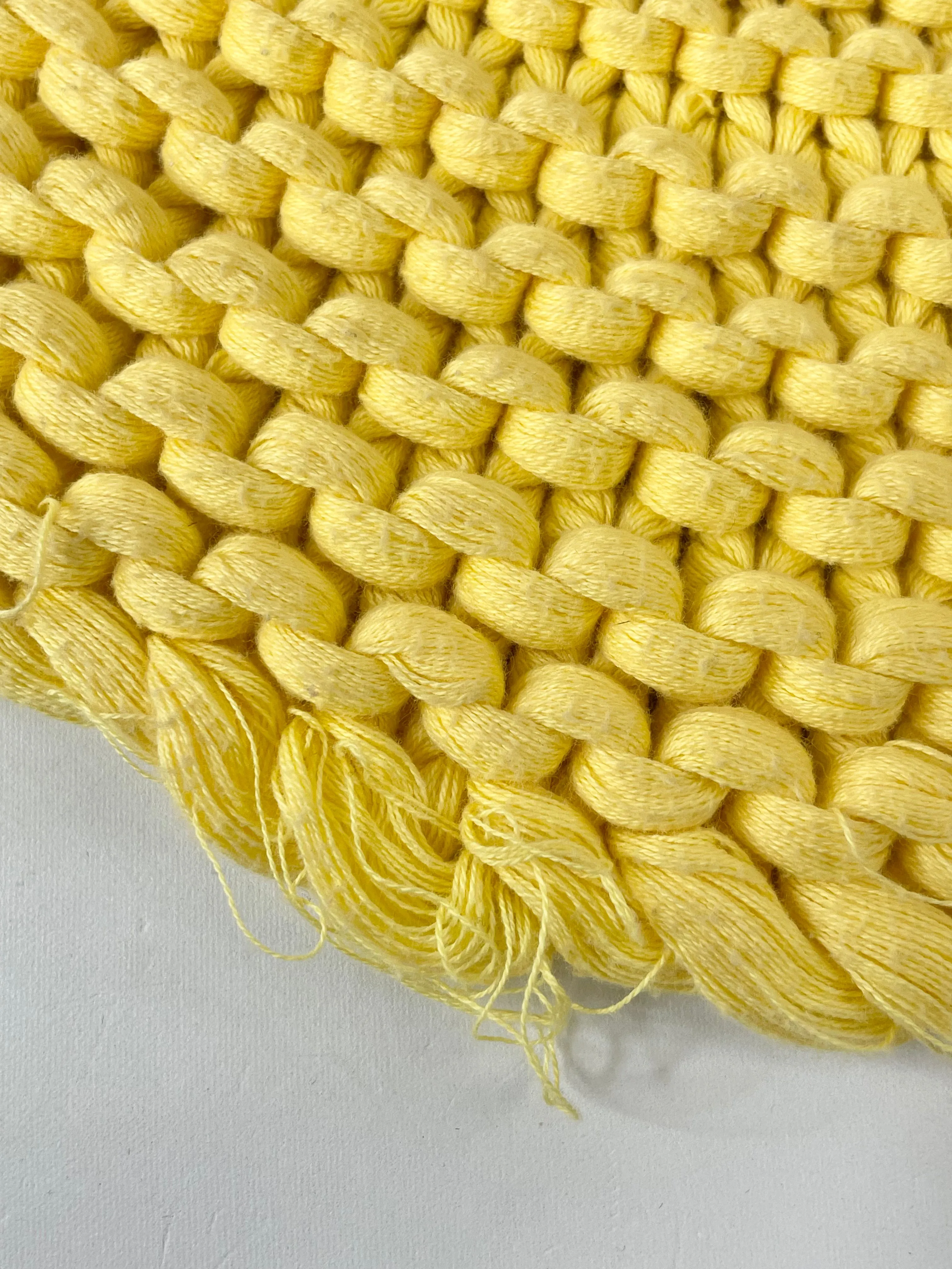Bec   Bridge Canary Yellow Knit Peplum Top - AU8