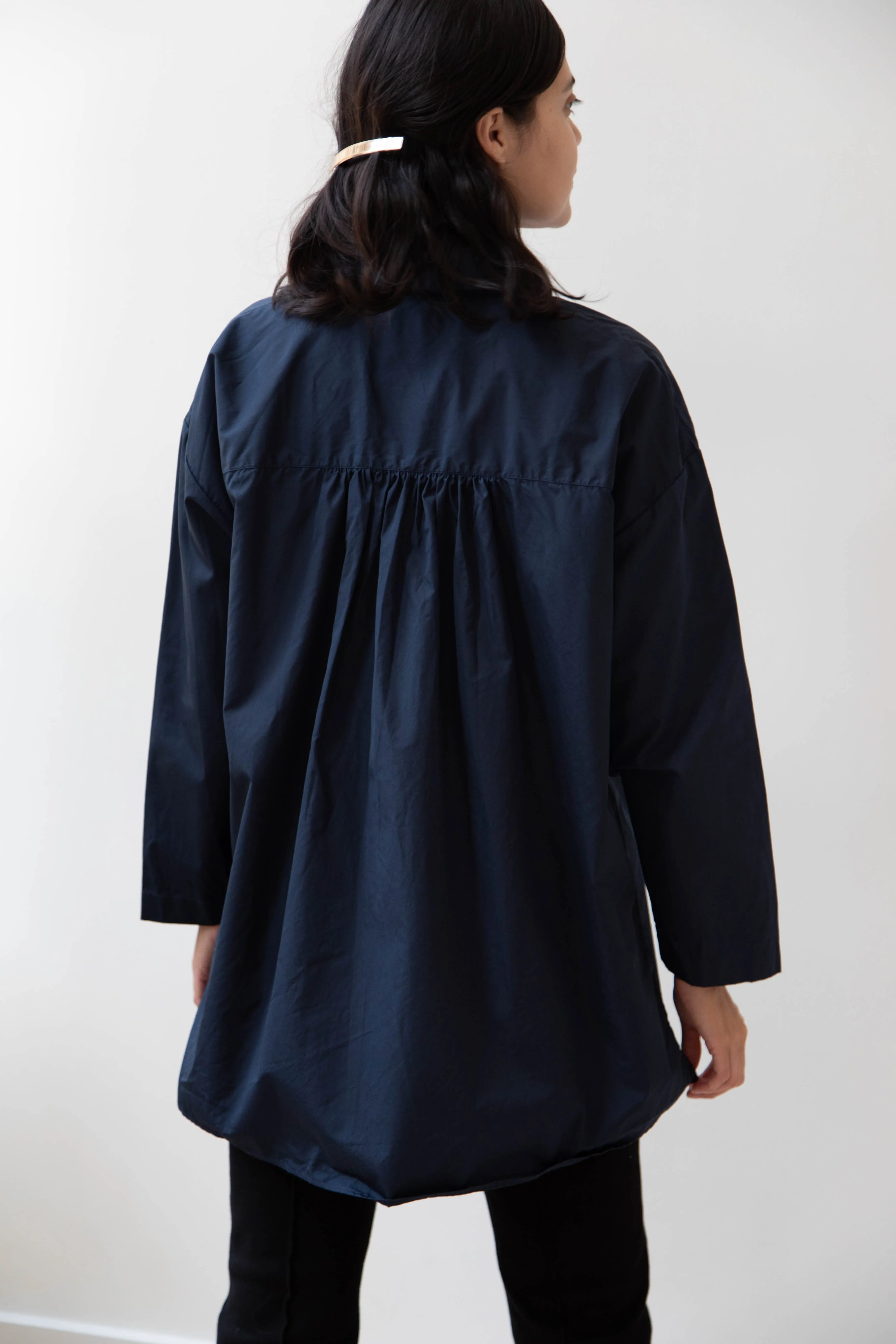 Bergfabel | Long Overshirt in Blue