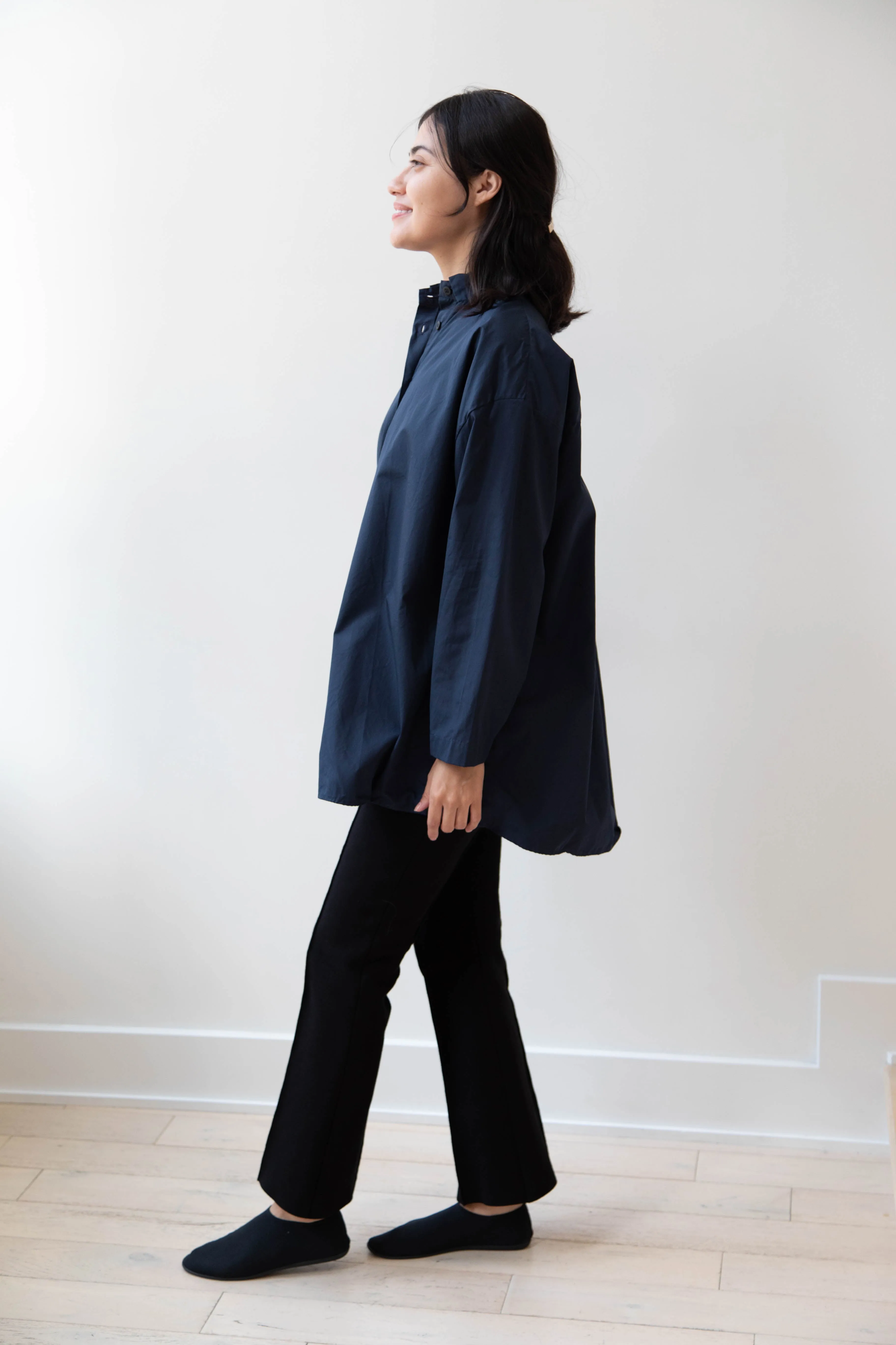 Bergfabel | Long Overshirt in Blue