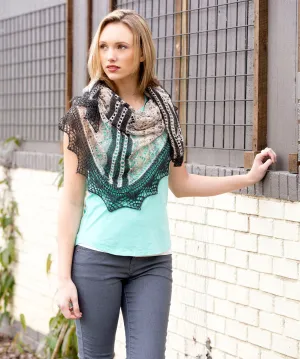 Bisected Shawl by Amy Gunderson