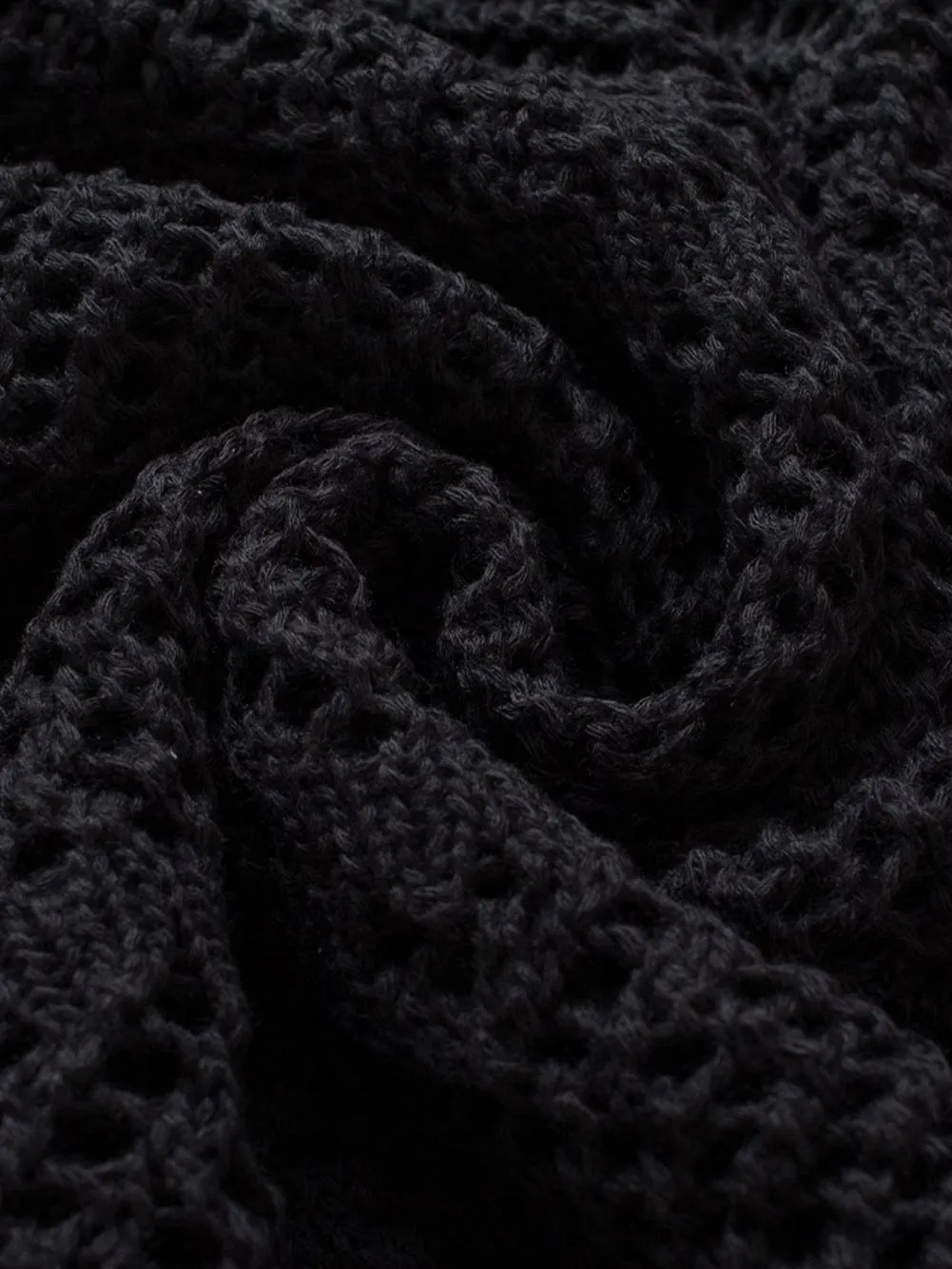 Black Knit Tunic